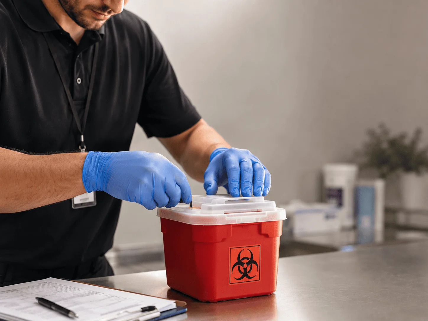 Why choose Sharps Waste Disposal in North Street, MI